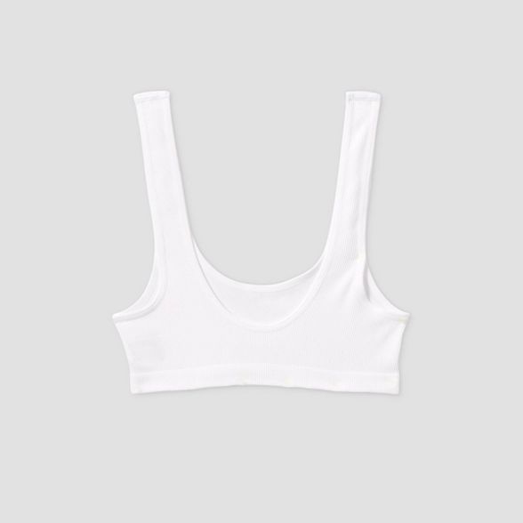 Women's Scoop Neck Ribbed Bralette - Colsie™ | Target