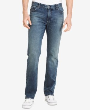Calvin Klein Jeans Men's Straight-Fit Stretch Jeans | Macys (US)
