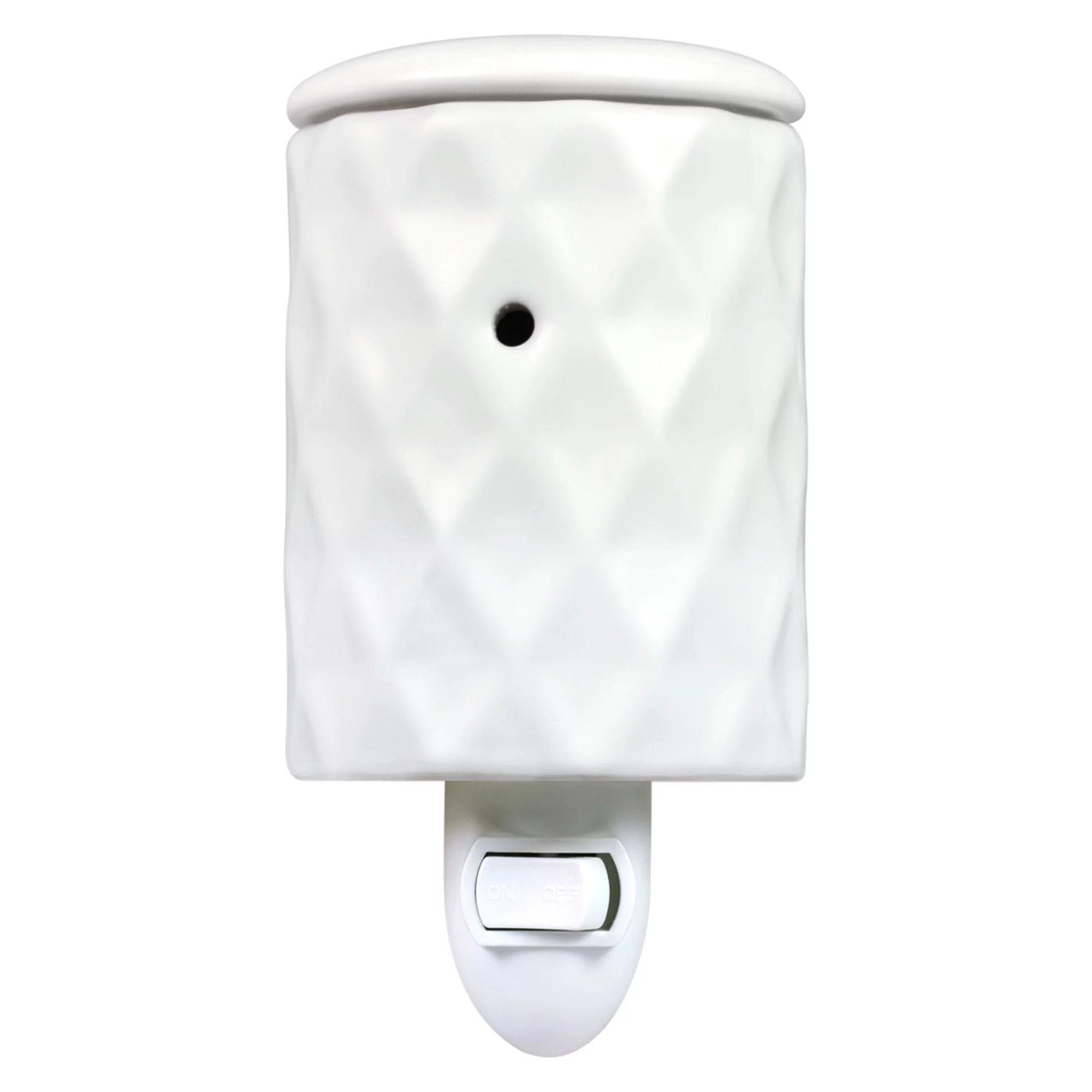 Mainstays White Ceramic Pluggable Wall Wax Warmer, Single Pack | Walmart (US)