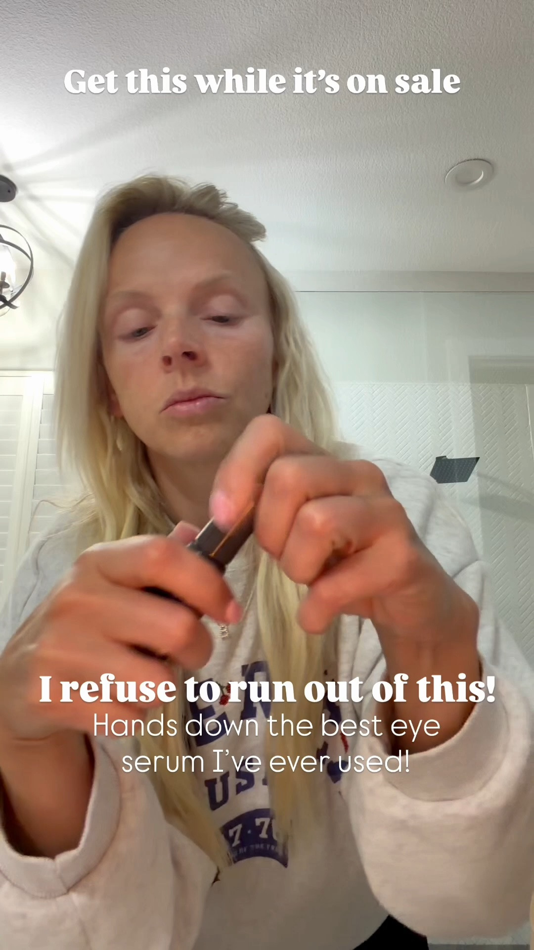 The best retinol eye serum I’ve ever used is currently 25% off!

#LTKSaleAlert #LTKselfcare #LTKBeauty