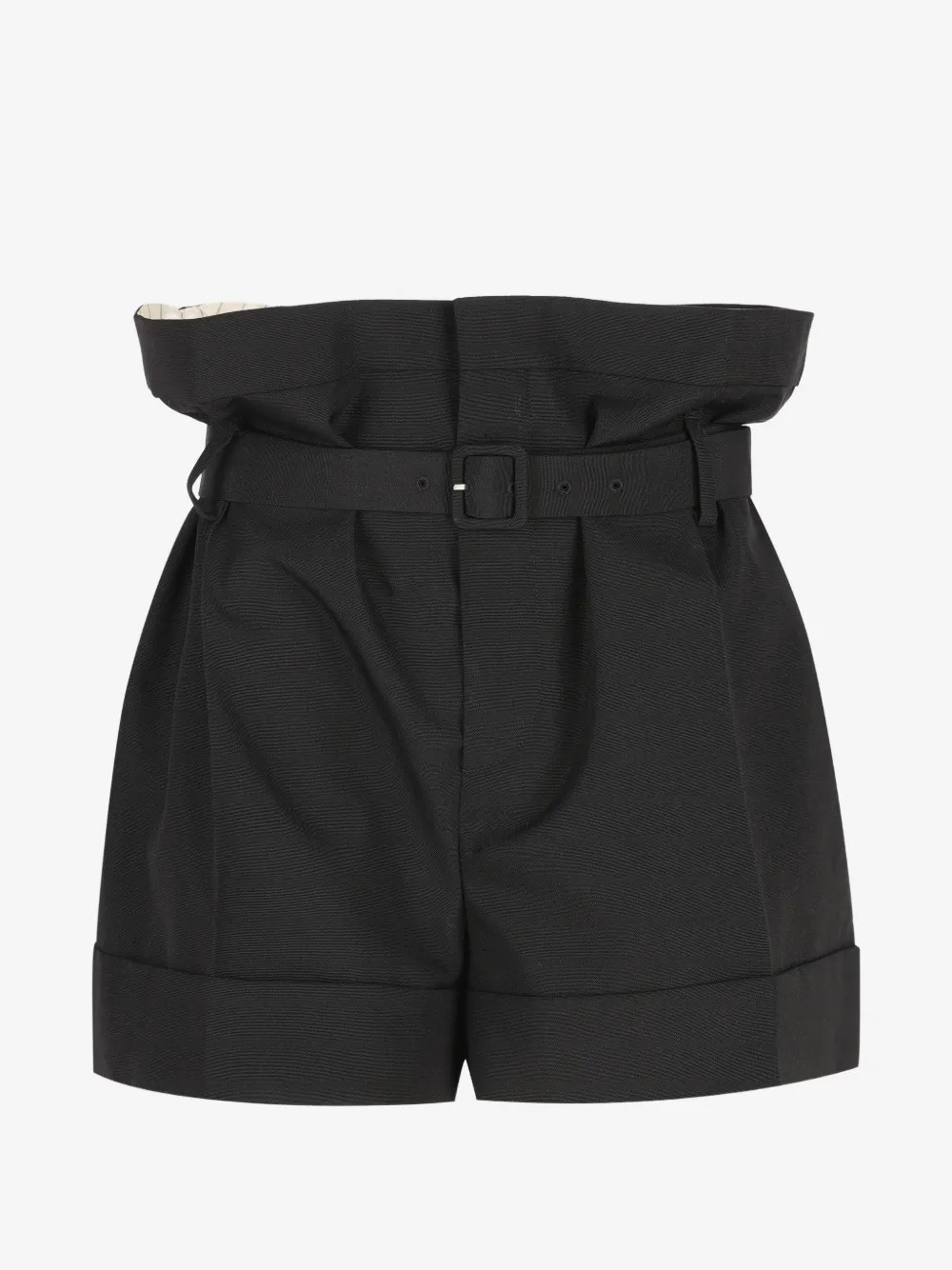 paperbag belted shorts | Farfetch Global