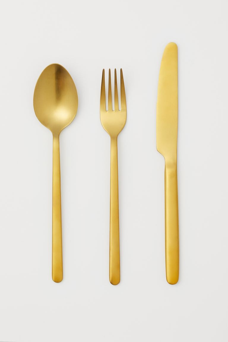 3-pack cutlery | H&M (UK, MY, IN, SG, PH, TW, HK)