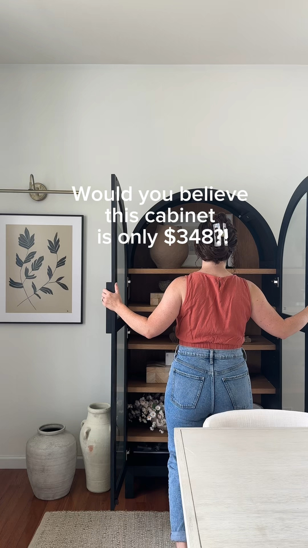 My arched cabinet is on sale for only $348!! The honey oak color is under $300! Such a great price!

#LTKHome #LTKSaleAlert