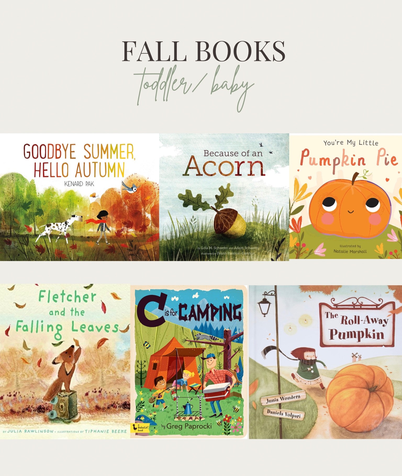 fall books for kids, toddlers, + baby. 

#fallbooks #toddlerbooks #babybooks #amazonfinds #amazonbooks #amazontoys 

#LTKkids #LTKSeasonal #LTKHalloween