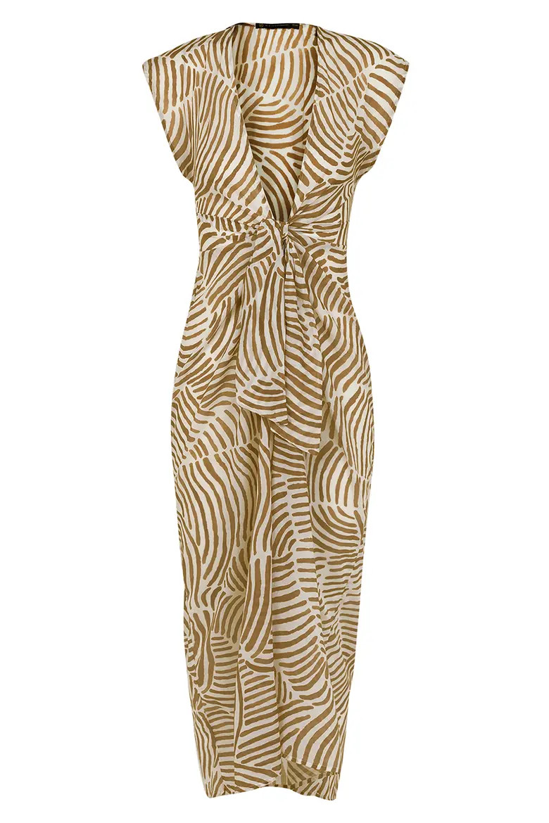 Sasha Tie Front Cotton Cover-Up Dress (Women) | Nordstrom | Nordstrom
