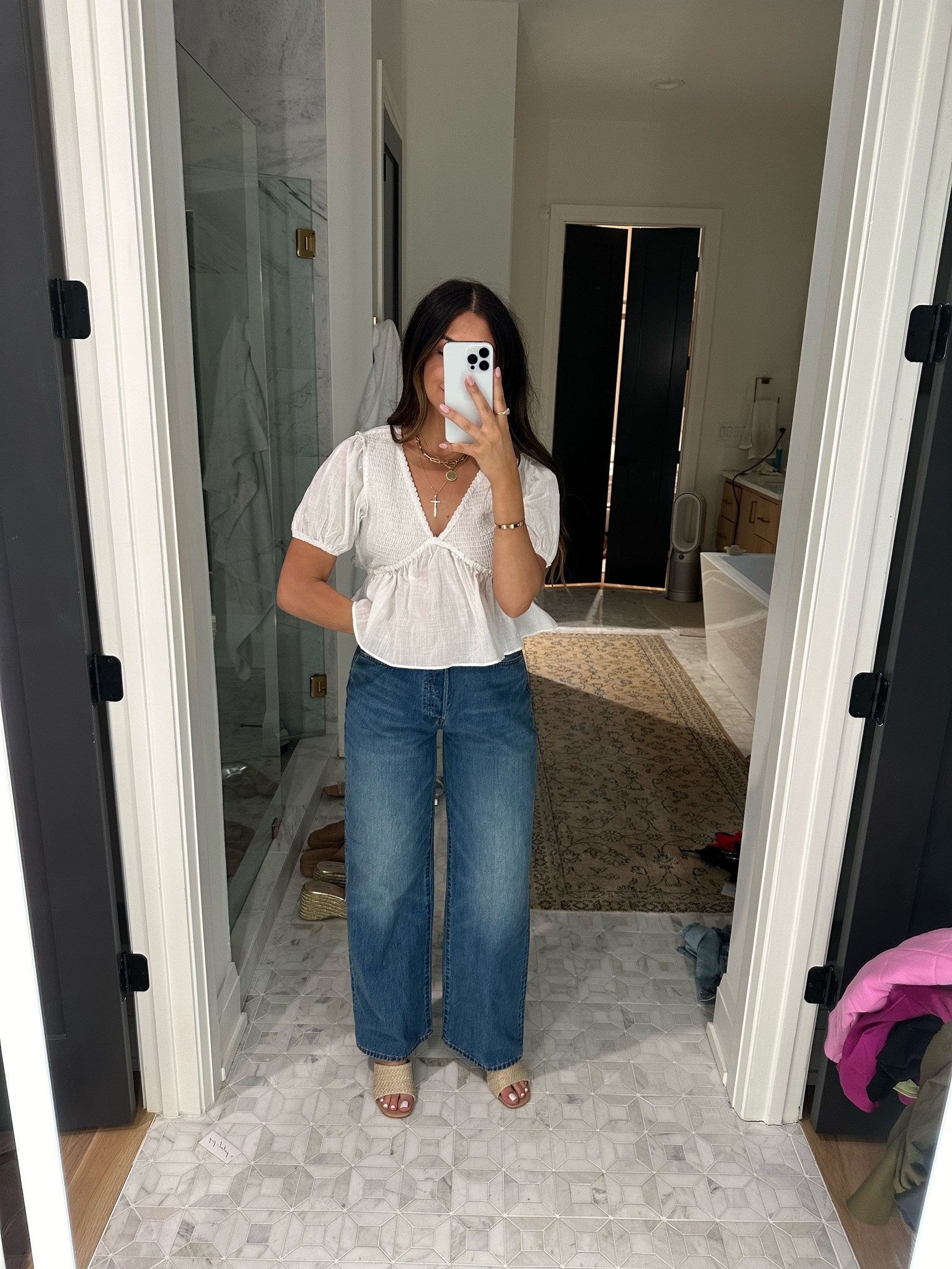 Top: medium
Jeans: 27

Ordered this peplum top for the trip to Miami! Great piece for spring.

#LTKSeasonal #LTKstyletip #LTKtravel