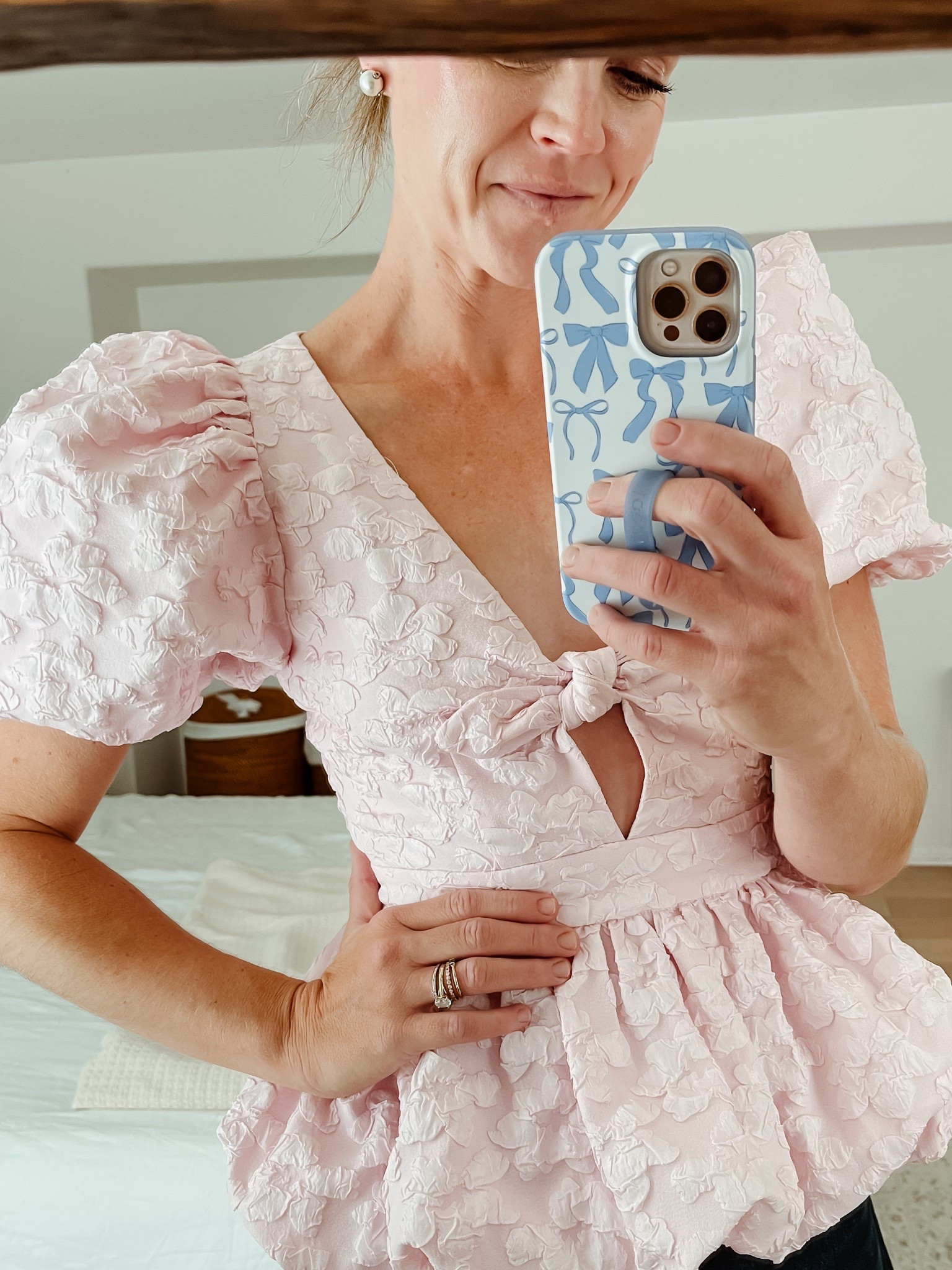 My favorite phone case brand with a very “me” design. Love the blue bows, they also come in pink and black versions, too 🎀

#LTKFindsUnder50