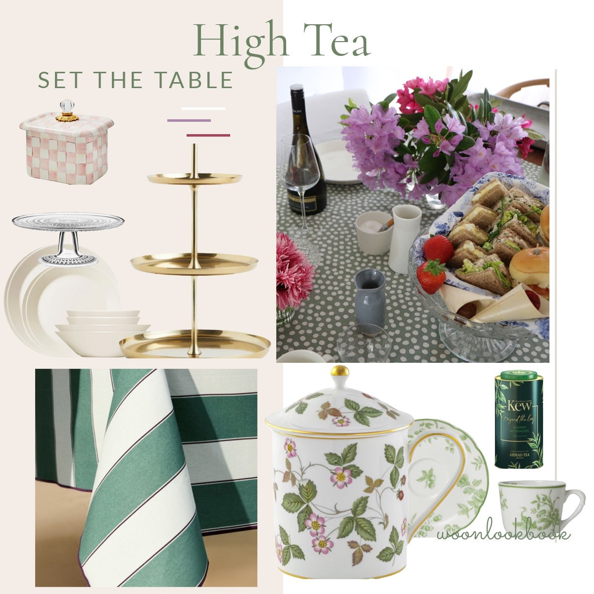 Hosting a dreamy little high tea at home? Here’s everything you need for a touch of elegance and a whole lot of charm ☕💐 From the classic Harrods tea and dainty teacup to a Mango striped tablecloth and H&M cake stands that steal the scene, I’ve got your setup covered. I’m also loving the Iittala Teema serveware for a clean, modern contrast, and the MacKenzie recipe box for keeping all your sweet traditions in one place. Tap to shop my favorite finds for a perfectly sweet setup!

#LTKnederlands #LTKhome #LTKstyletip