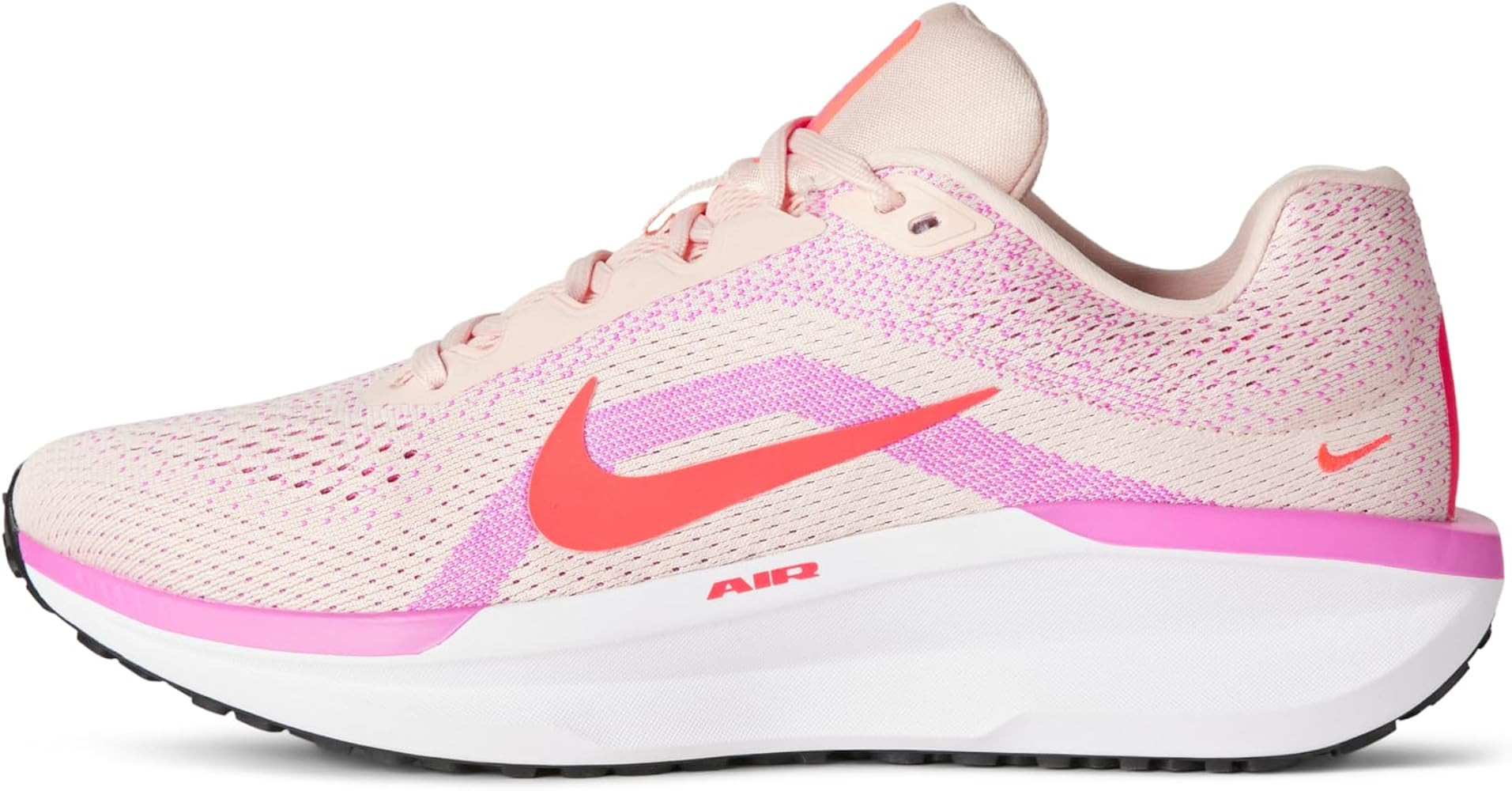 Amazon.com | Nike Women's Winflo 11 Road Running Shoes, Washed Coral/Bright Crimson-Fire Pink, 6.... | Amazon (US)
