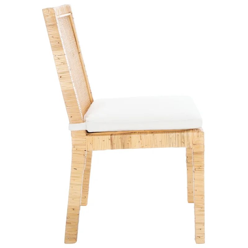 Elaina Linen Solid Back Side Chair | Wayfair North America