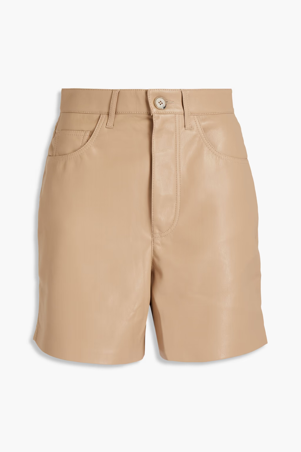Vegan leather shorts | The Outnet (UK and Europe)