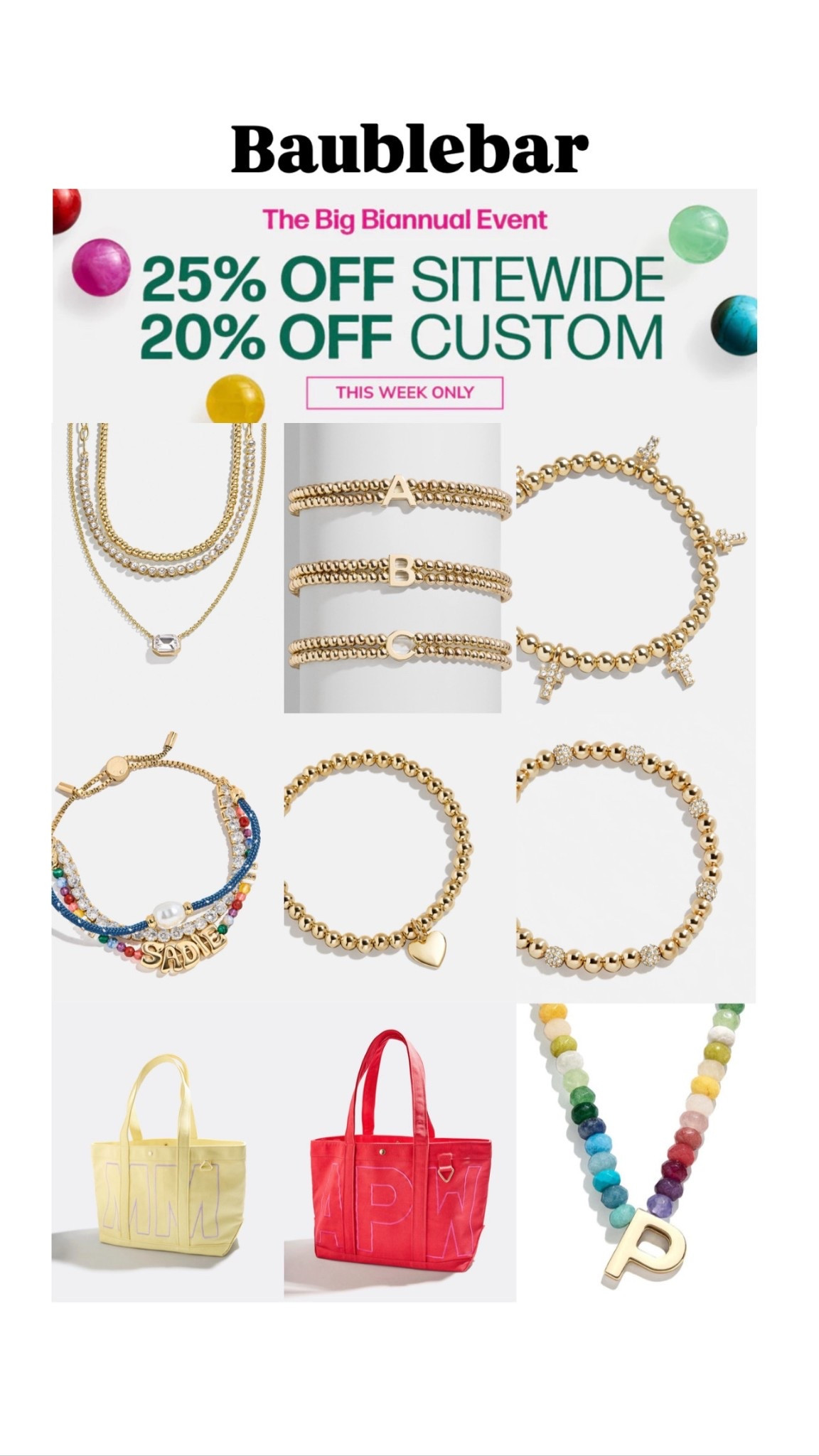 Baublebar sale

#LTKSeasonal #LTKSaleAlert