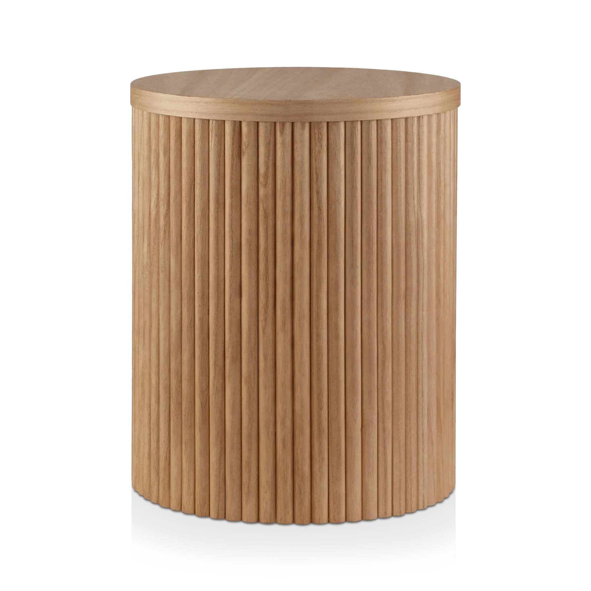 Bouclair Natural Wood Side Table | Walmart (CA)