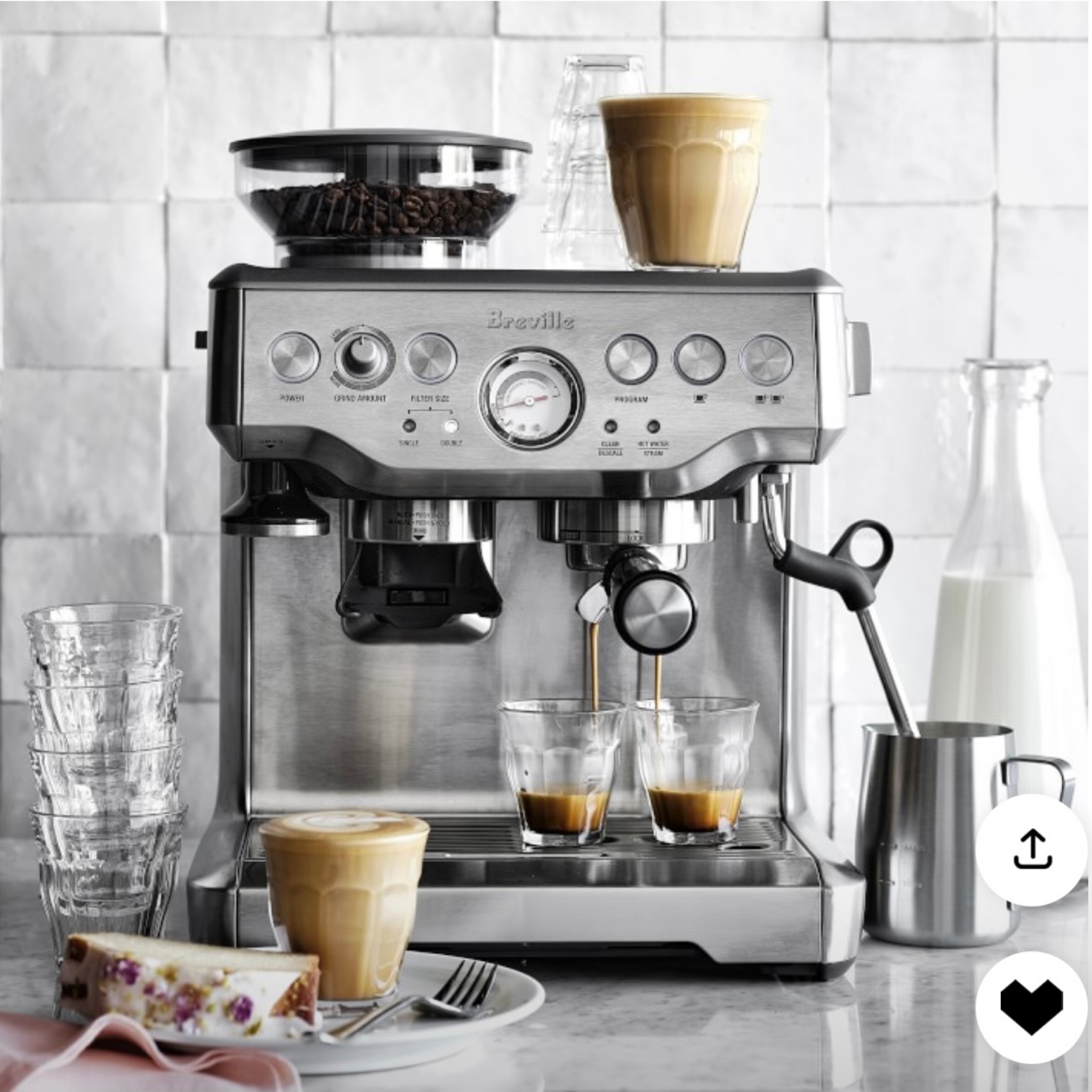 Breville Barista Express Espresso Machine

#LTKsalealert #LTKhome