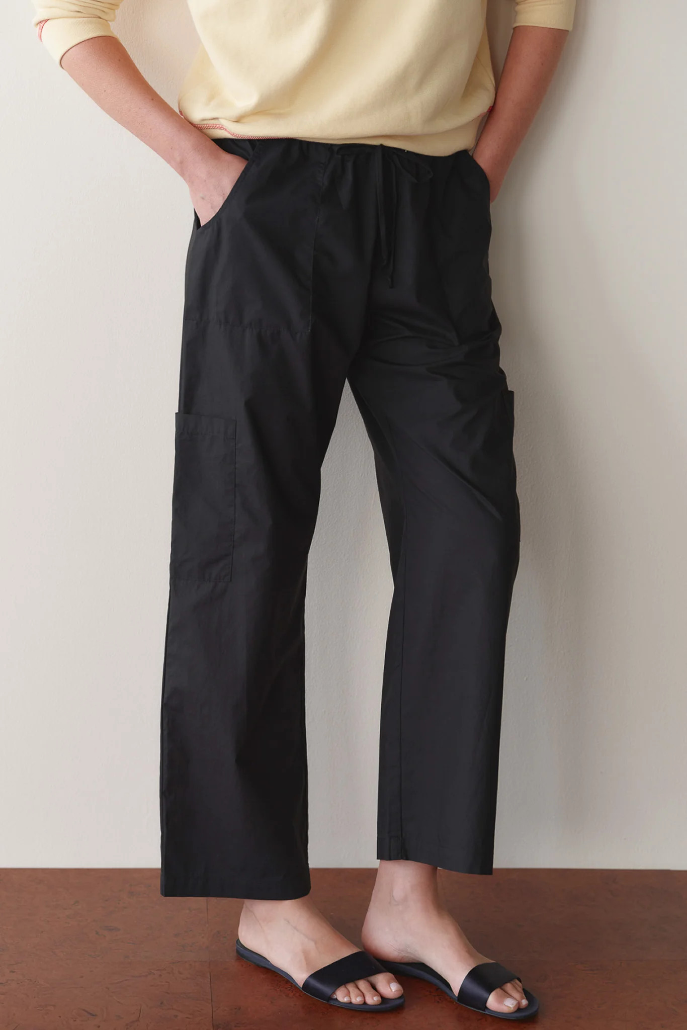 The Pop Drawstring Cargo Pant | DONNI.