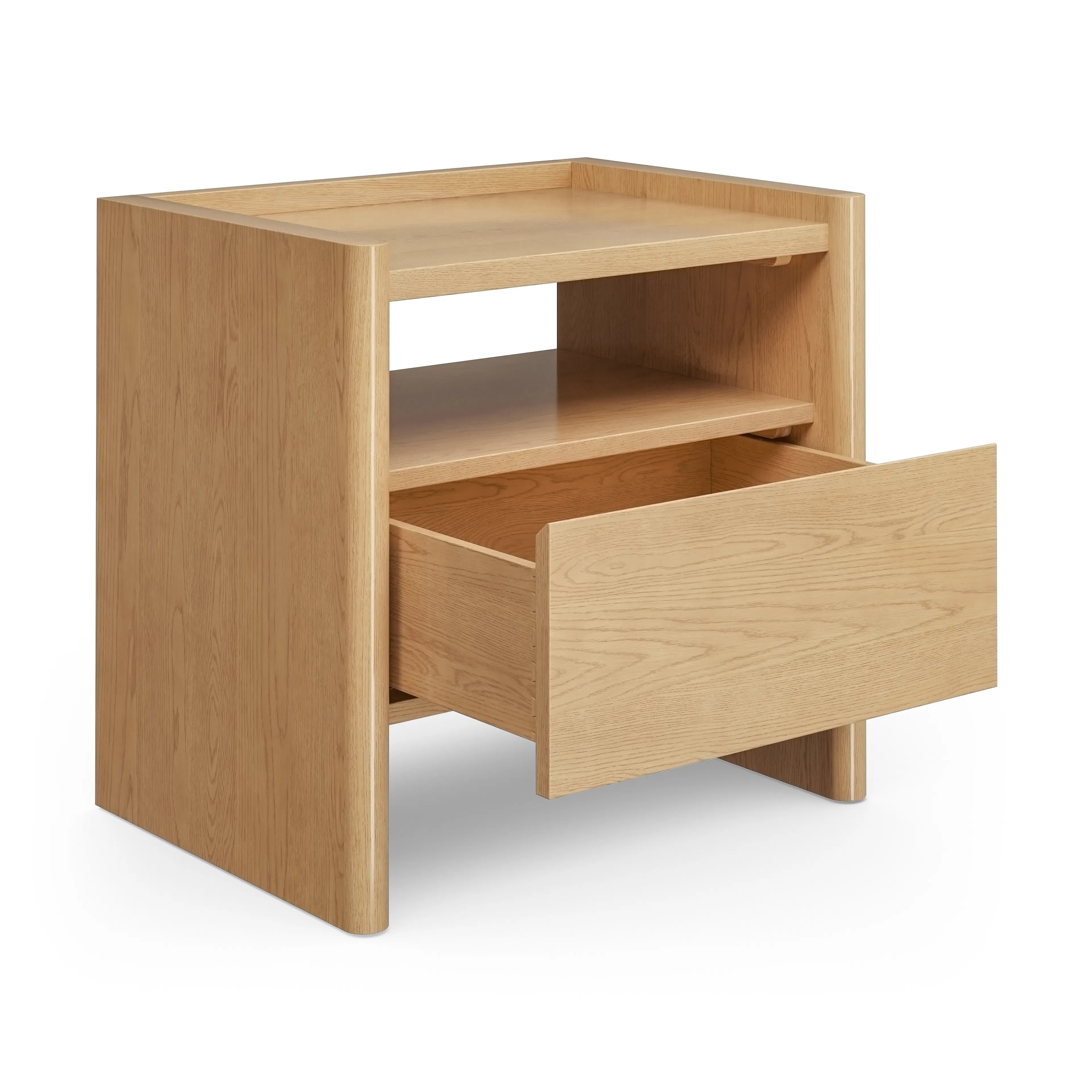 Torme 1-Drawer Nightstand - White Oak | Article