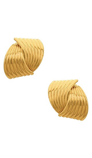 Vienna Earrings in Gold | Revolve Clothing (Global)