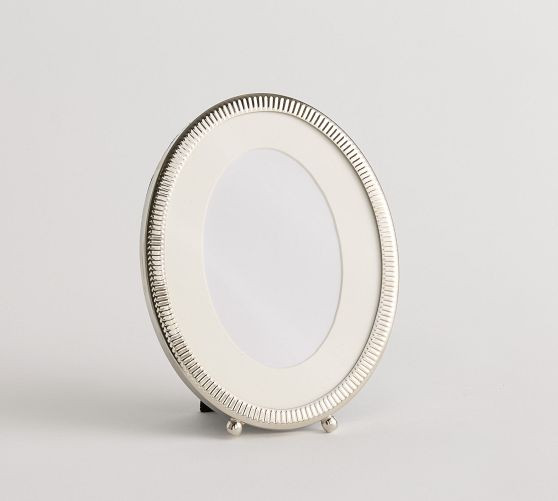 Maeve Thin Metal Oval Frames | Pottery Barn (US)