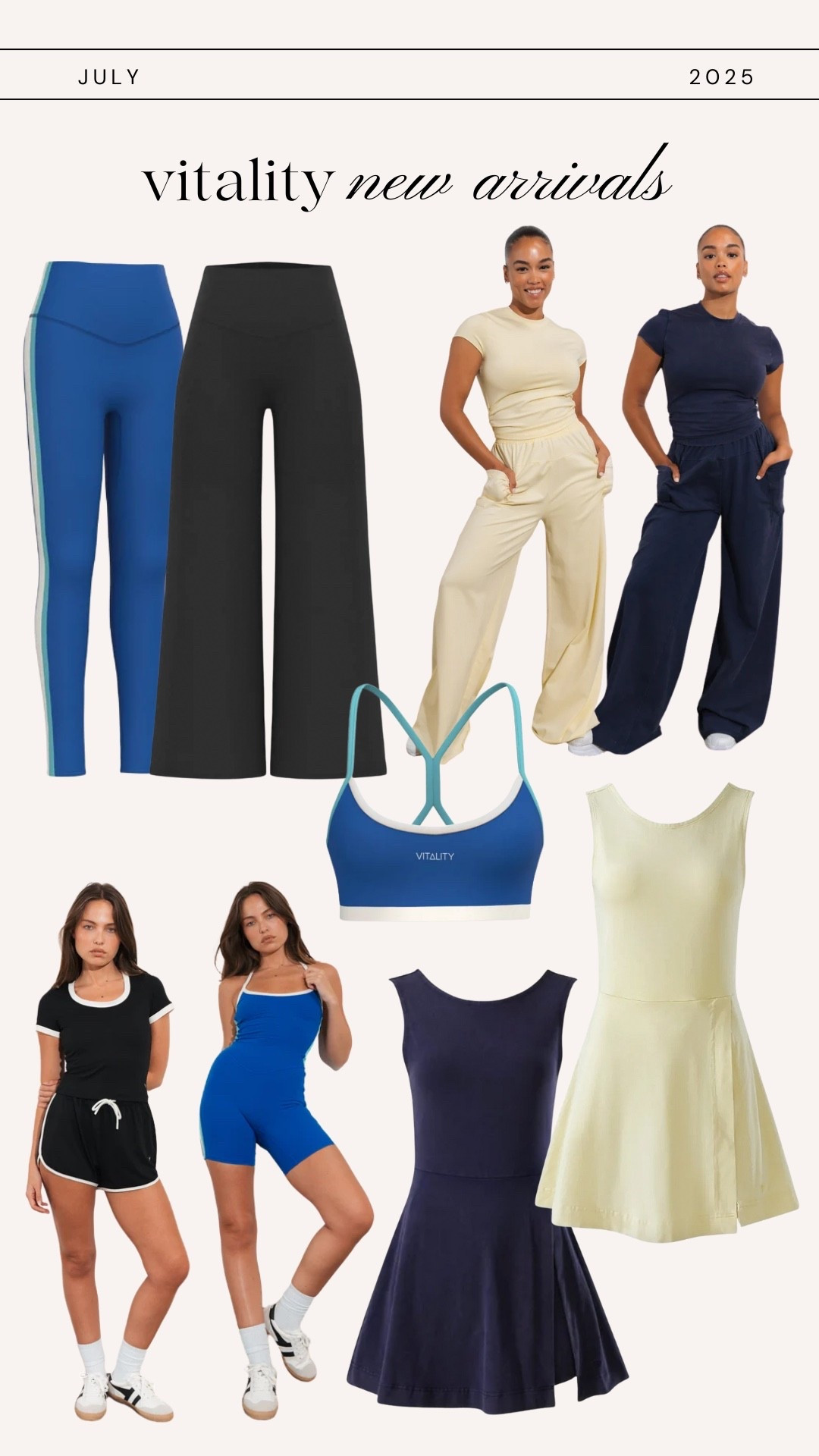 Vitality New Arrivals // Summer Athleisure // Summer Fashion // Vitality Leggings // Vitality Athleisure 

#LTKStyleTip #LTKActive