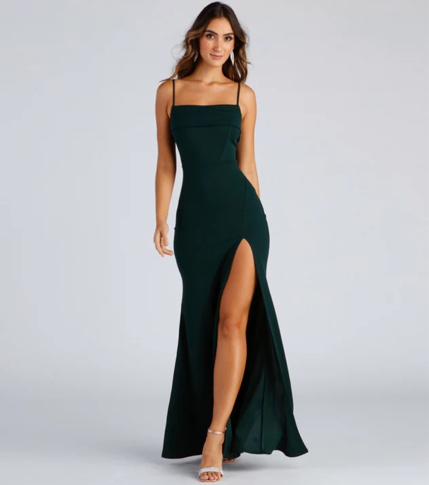 High slit maxi dress 

#LTKHoliday #LTKwedding #LTKunder100