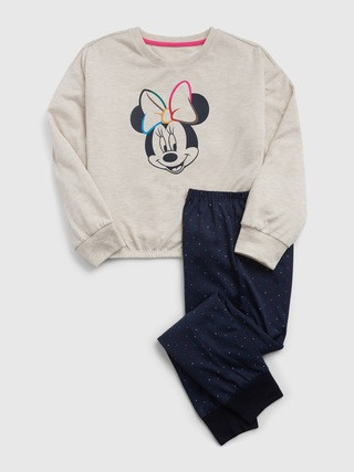 GapKids | Disney 100% Recycled Minnie Mouse PJ Jogger Set | Gap (US)