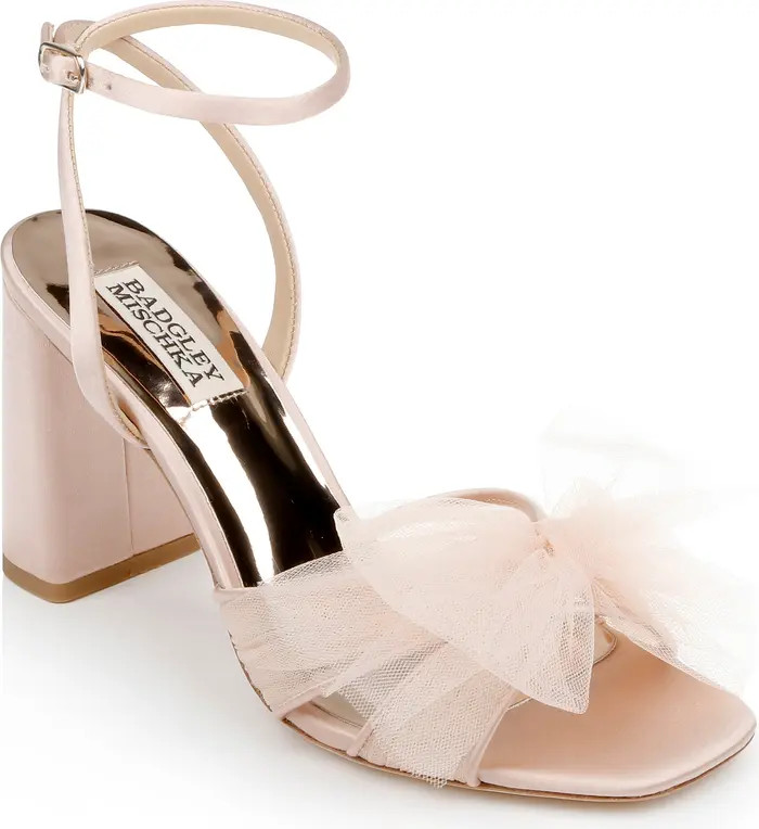Badgley Mischka Collection Tess Ankle Strap Sandal (Women) | Nordstrom | Nordstrom