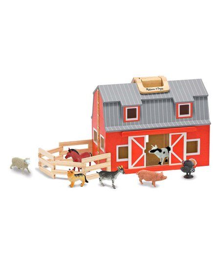 Melissa & Doug Fold & Go Wood Barn | Zulily