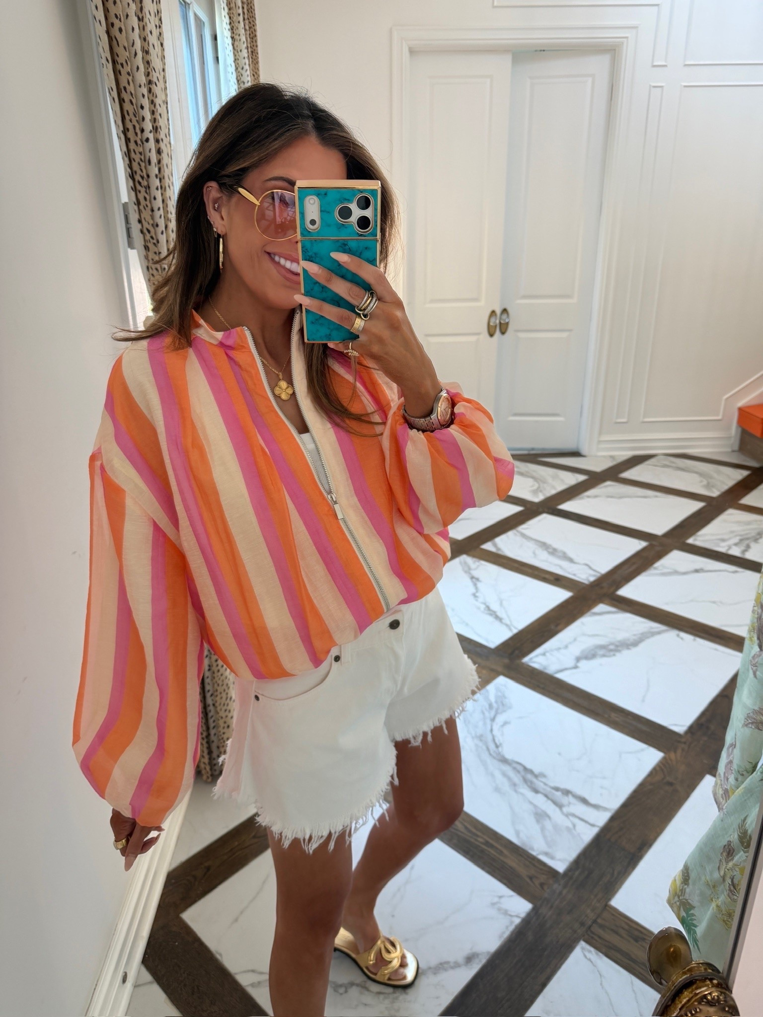 These colors are SO fun for the summer! I’m wearing a size small!! 

Zara fashion, Zara finds, Summer outfits, Colorful jacket, Striped jacket, Emily Gemma

#LTKSeasonal #LTKdayinmylife