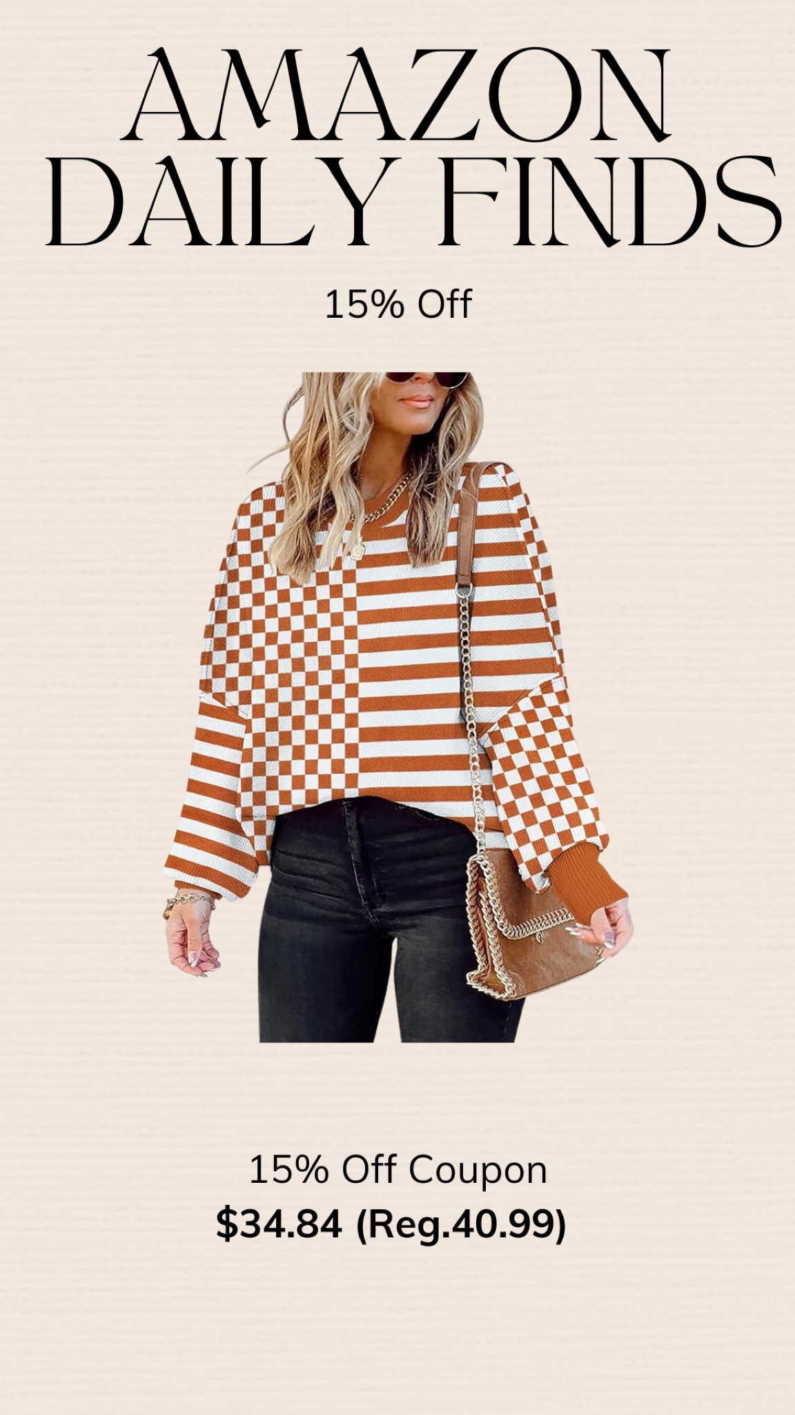 Such a fun fall sweater!! 

#LTKunder50 #LTKsalealert #LTKstyletip