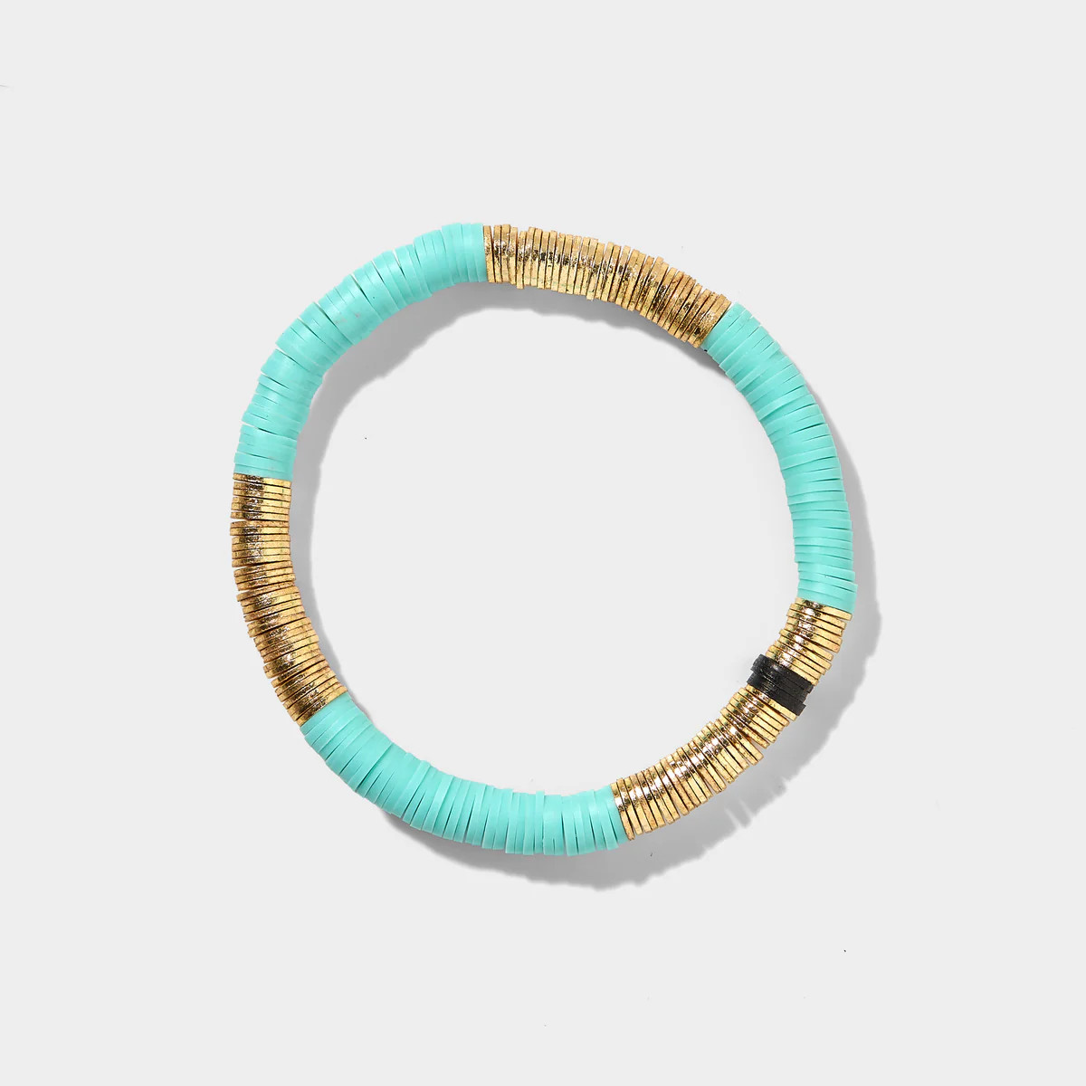 Lagoon Vinyl Bracelet 6mm | Allie + Bess