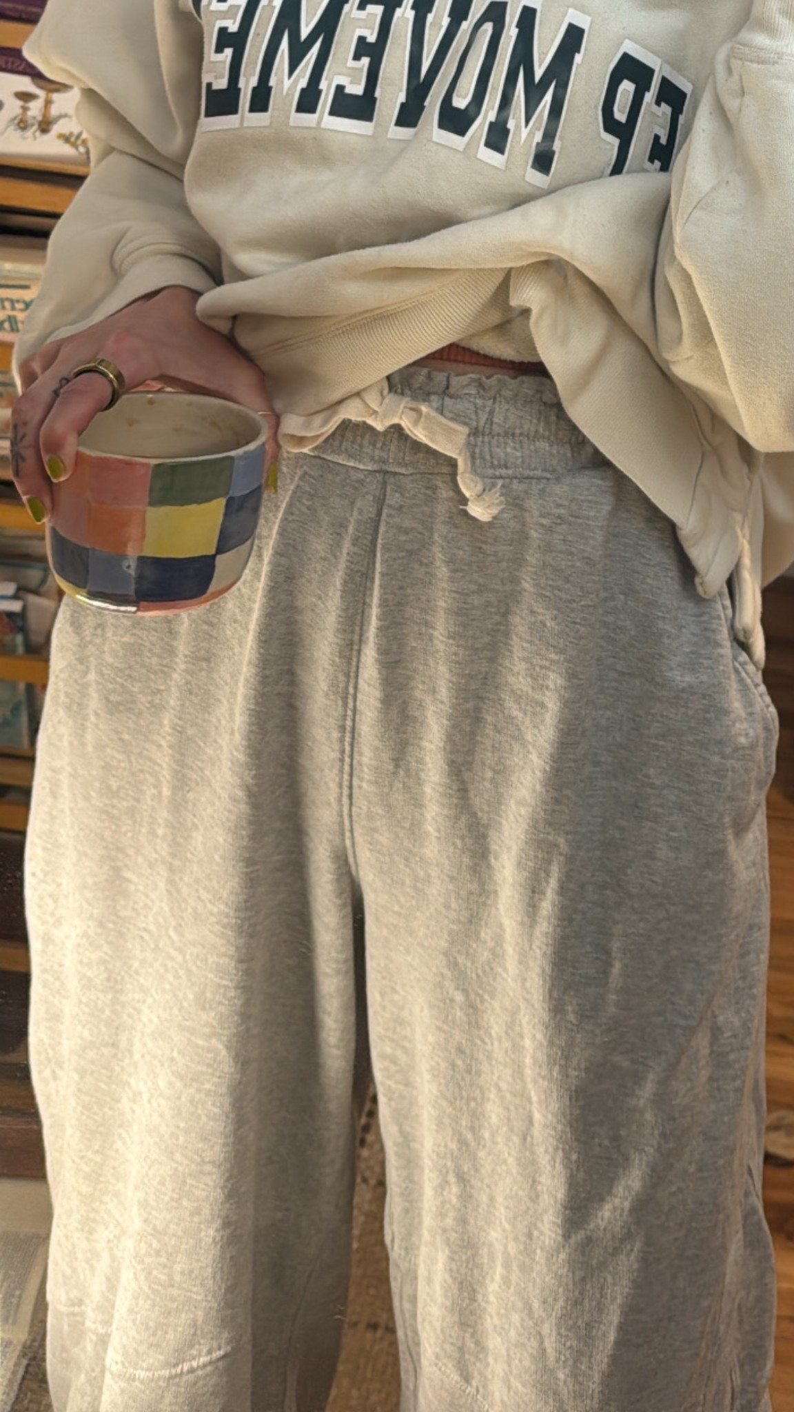 Cozy as ever tie pants 🤍

#LTKU #LTKFindsUnder50 #LTKStyleTip