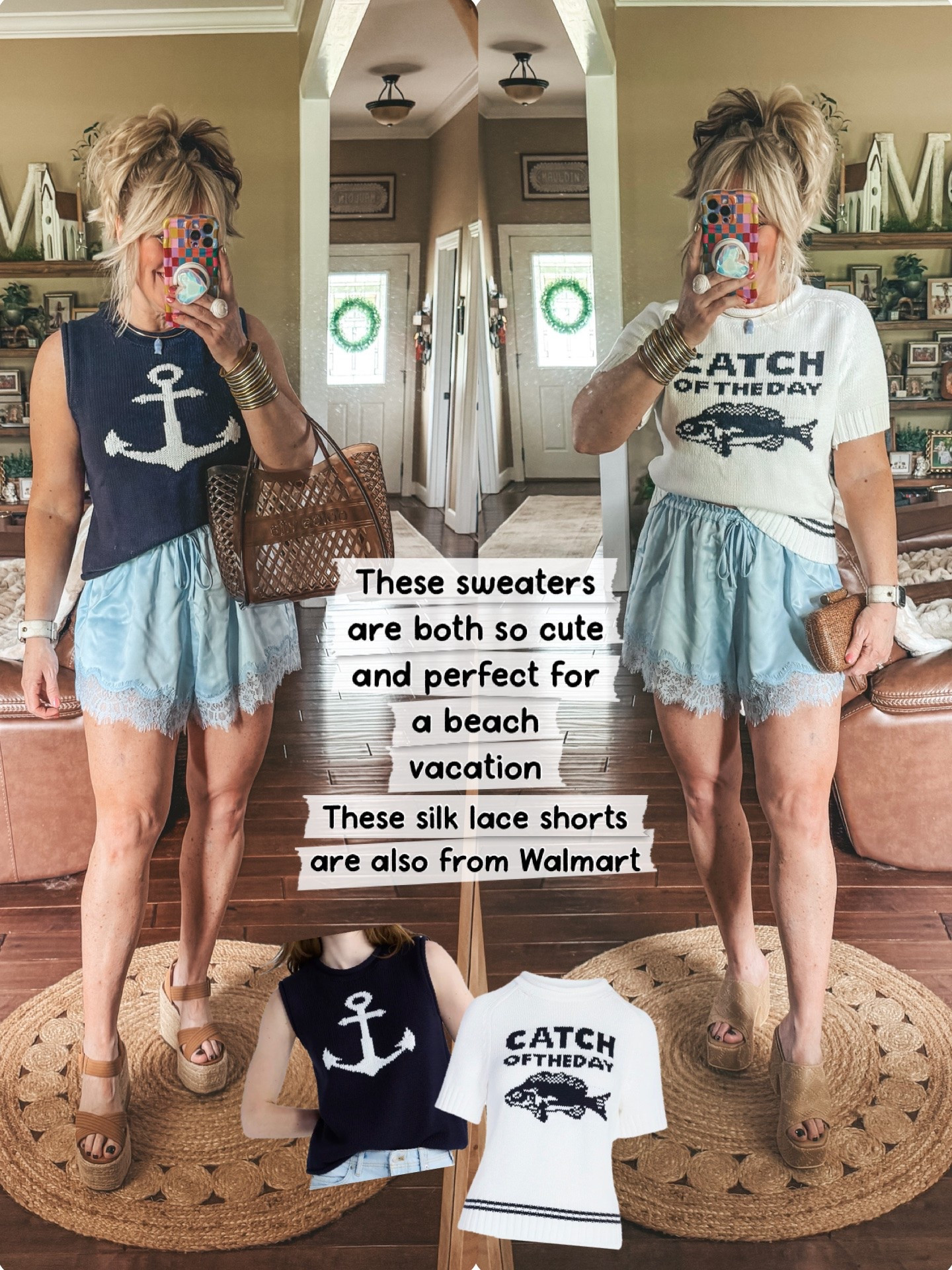 The cutest sweaters for summer! These are perfect for a beach vacation too! So fun and very comfy!! I’m wearing a medium in all.

#LTKootd #LTKOver40