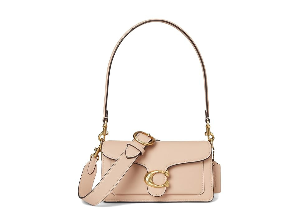 COACH Tabby Shoulder Bag 20 Shoulder Women's Handbags Cream Pink, Canvas/Leather/Polyester | Zappos