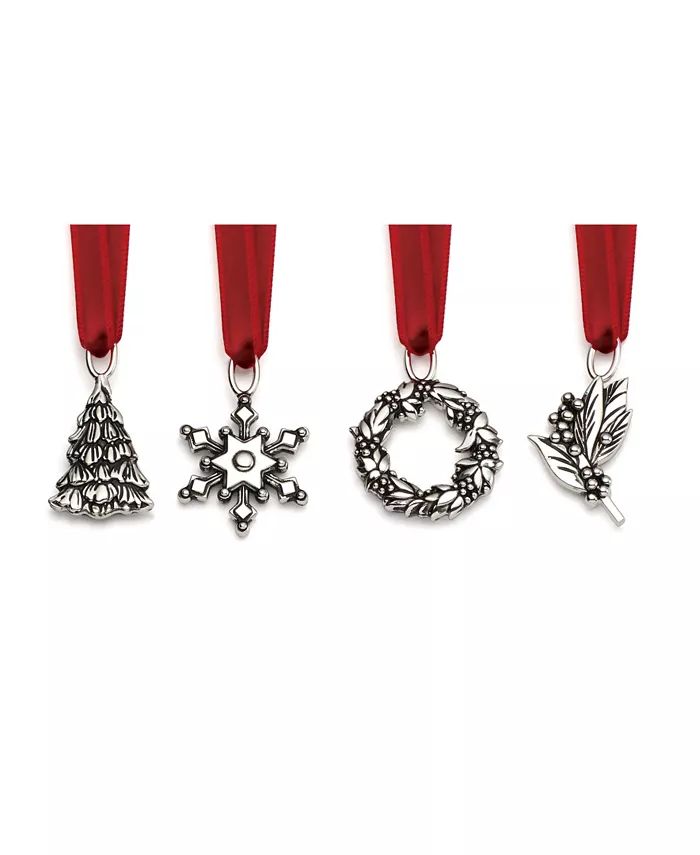 Reed & Barton Snow Berry Charm Set, 4 Pieces & Reviews - Shop All Holiday - Home - Macy's | Macys (US)