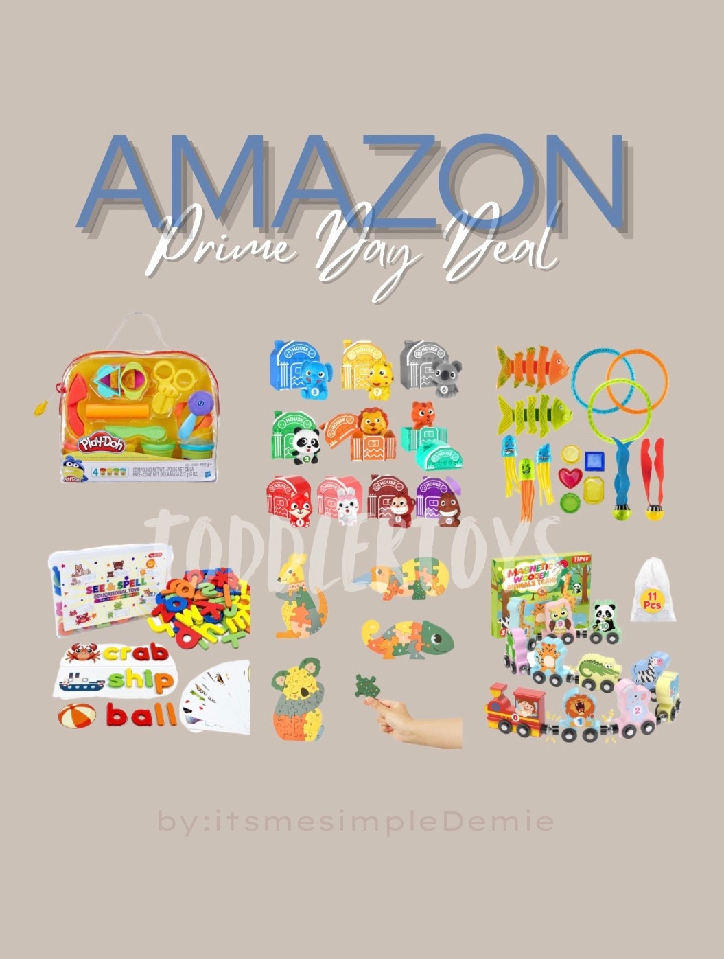 My Toddler approved these toys ‼️‼️‼️
No Screen just toys from Amazon.

#LTKSeasonal #LTKSaleAlert