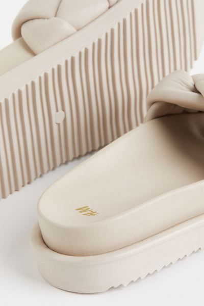 Leather Slides | H&M (US)