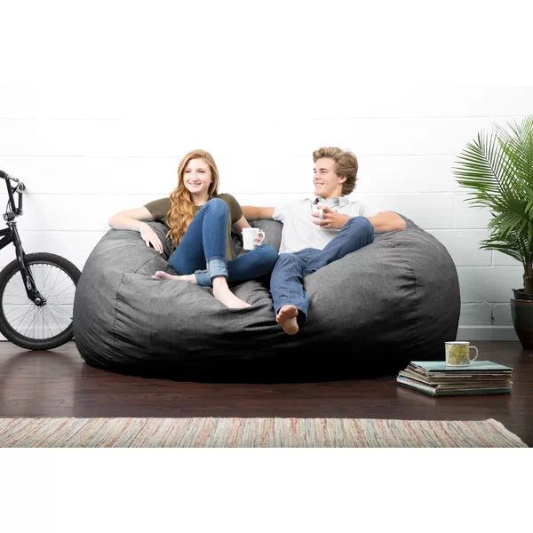 Big Joe Lux Extra Large Bean Bag Sofa | Wayfair North America