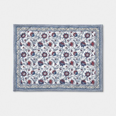 Floral and Chambray Double Sided Placemat - Threshold™ | Target