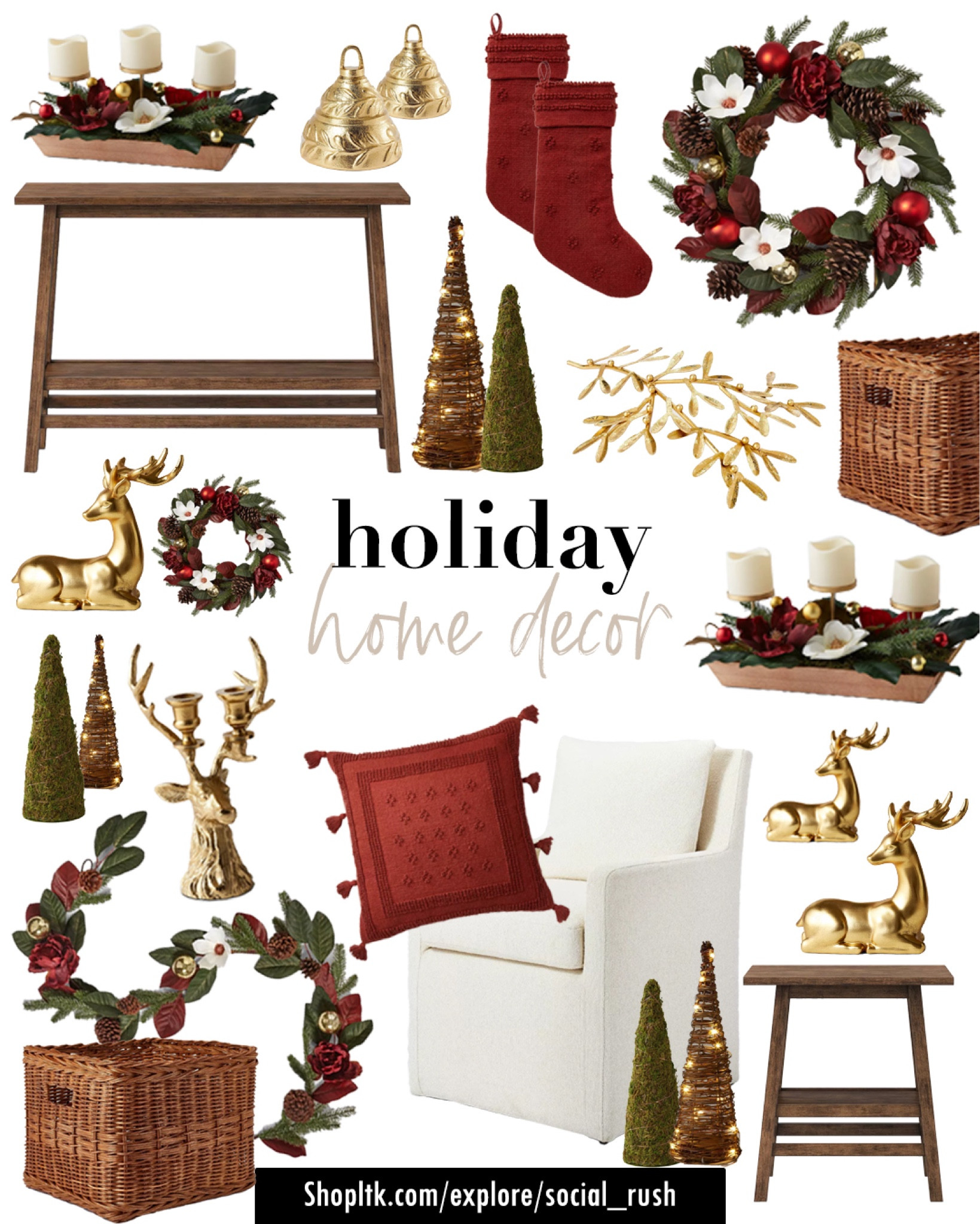 Holiday home decor, warm and cozy decor, Christmas decor, Christmas decorations, Christmas home, holiday decor, wreath, garland, gold holiday decor, gold Christmas decor, stockings, throw pillow, Christmas bell, Target home finds #christmasdecor #targethome #holidayhome

#LTKSeasonal #LTKhome #LTKHoliday