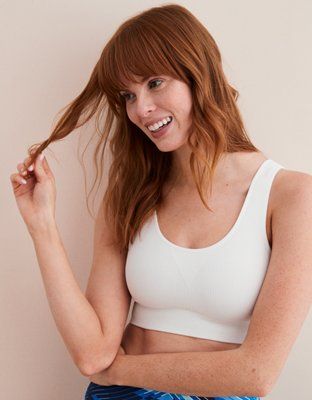 Aerie Chill Waffle Scoop Bralette | American Eagle Outfitters (US & CA)