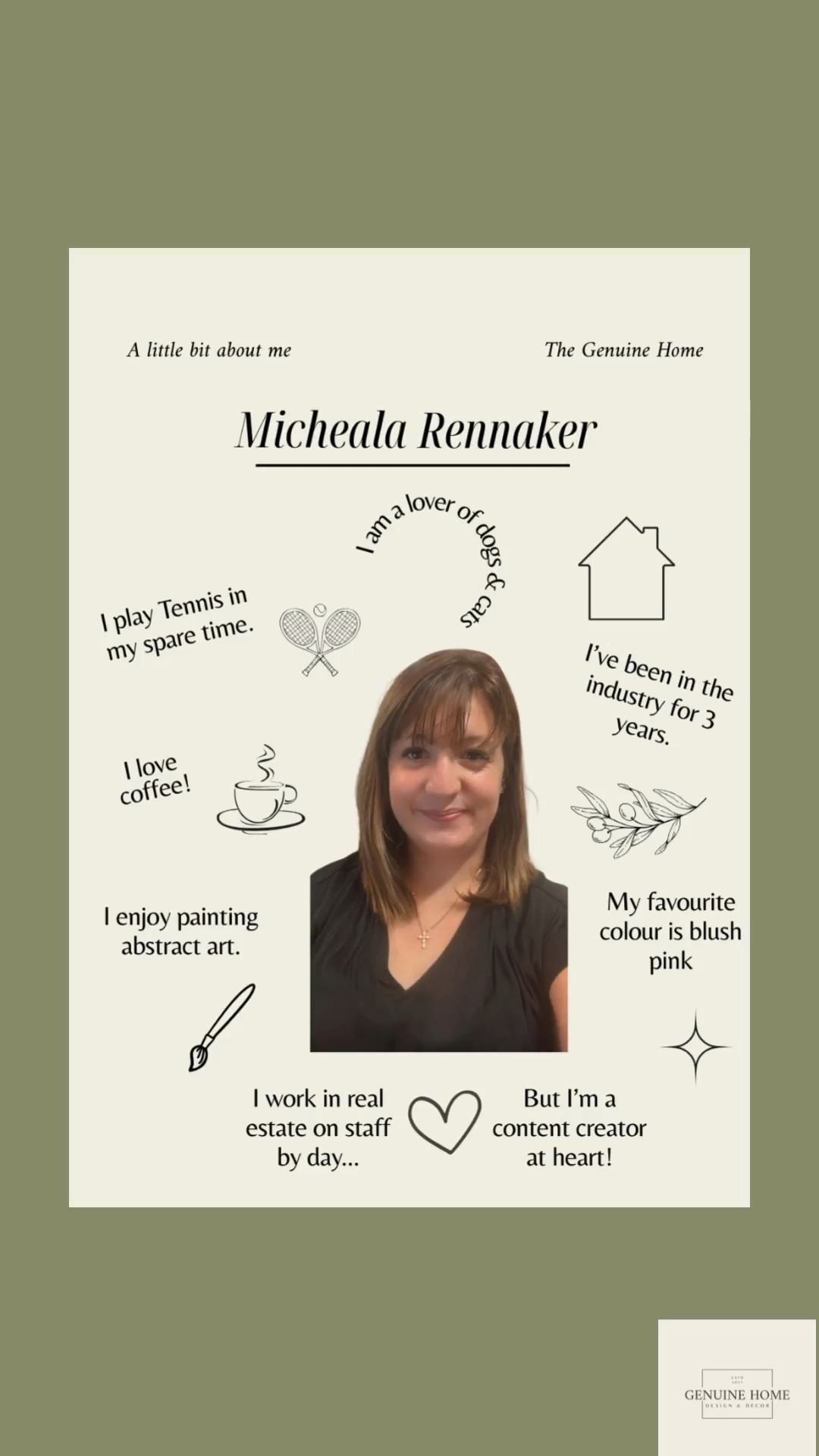 ✨Welcome to my corner of LTK ✨
I’m Micheala, the CEO, Certified Residential Interior Designer & Feng Shui Expert, here to help you curate a home that feels intentional, aligned, and genuinely you. From timeless design finds to soulful styling tips, I’ll be sharing the pieces I love and recommend for creating a space that supports your everyday life. 🏠💫

Follow along for design inspiration, curated finds, and holistic home tips you’ll actually use! 



#LTKFamily #LTKHome #LTKMidsize