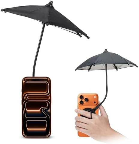 Magnetic Phone Umbrella for Sun,Outdoor Phone Sun Shade Shield with Flexible Angle Design & Rotat... | Amazon (US)