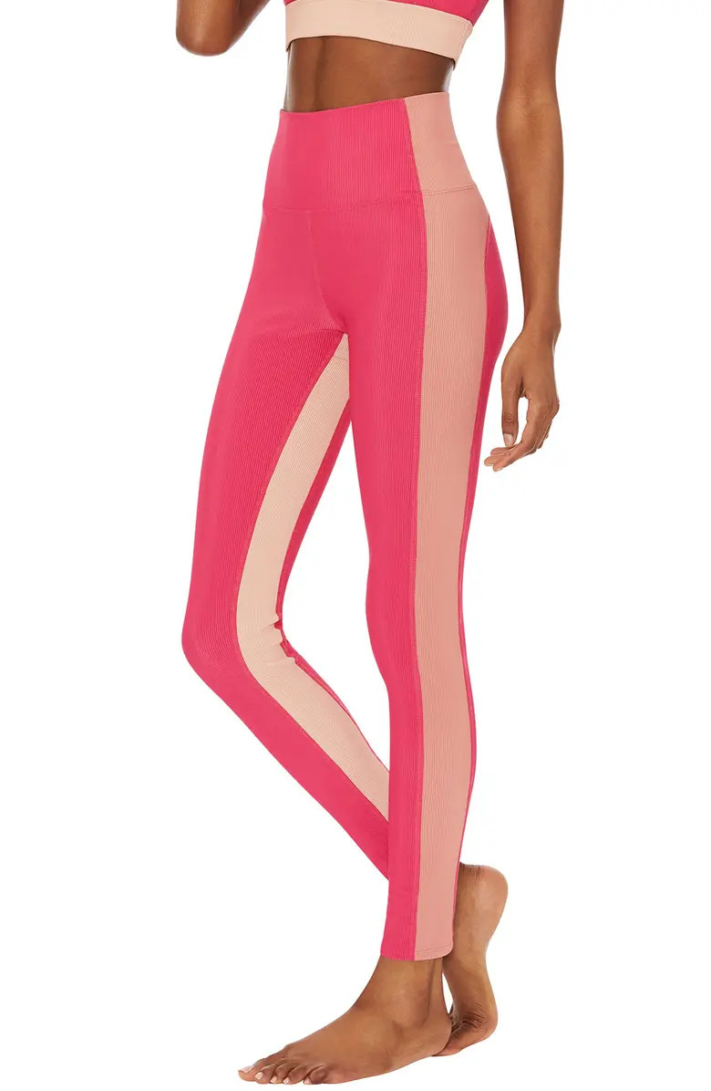 Beach Riot Colorblock Rib Leggings | Nordstrom | Nordstrom