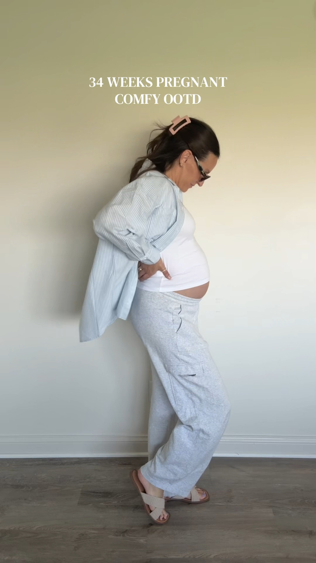 34 weeks pregnant OOTD 

#LTKmomlife #LTKootd #LTKBump