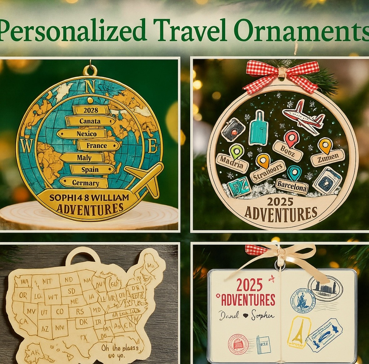 I love to travel! I love getting ornaments to commemorate my travels. These are so fun!

#LTKTravel #LTKGiftGuide #LTKHoliday