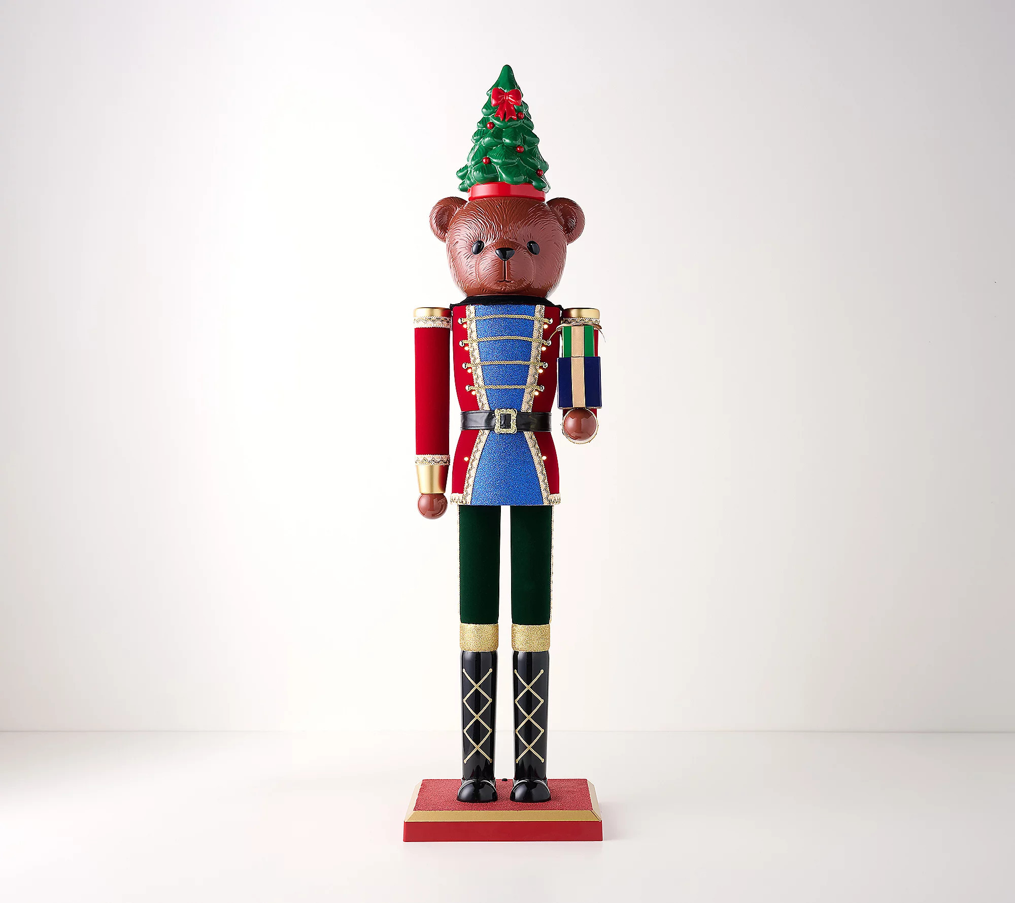 Kringle Express 50" Oversized Holiday Nutcracke | QVC