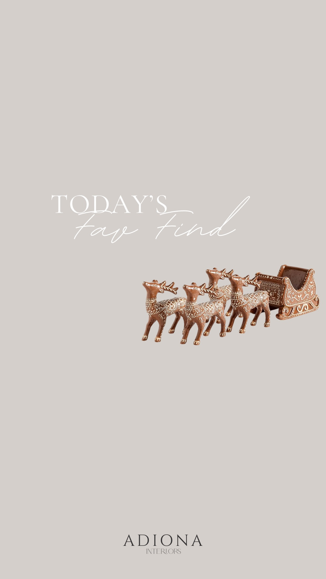 Today favorite find 

Christmas decor, gingerbread decor, reindeer decor

#LTKHoliday #LTKSeasonal #LTKHome