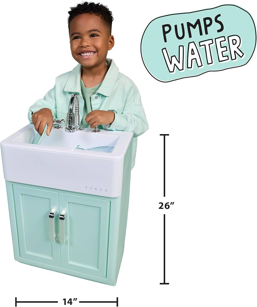 Little Tikes Modular Kitchen Sink – Sea Foam, Imaginative Play, Pretend Play Kitchen, Boys and Girls Ages 3+ Years | Amazon (US)