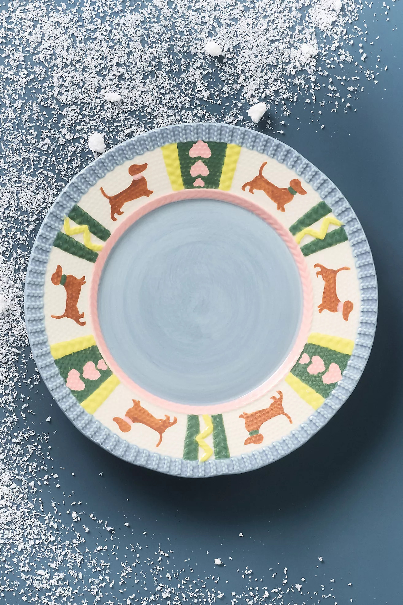 Mitten Stoneware Dessert Plate | Anthropologie (US)