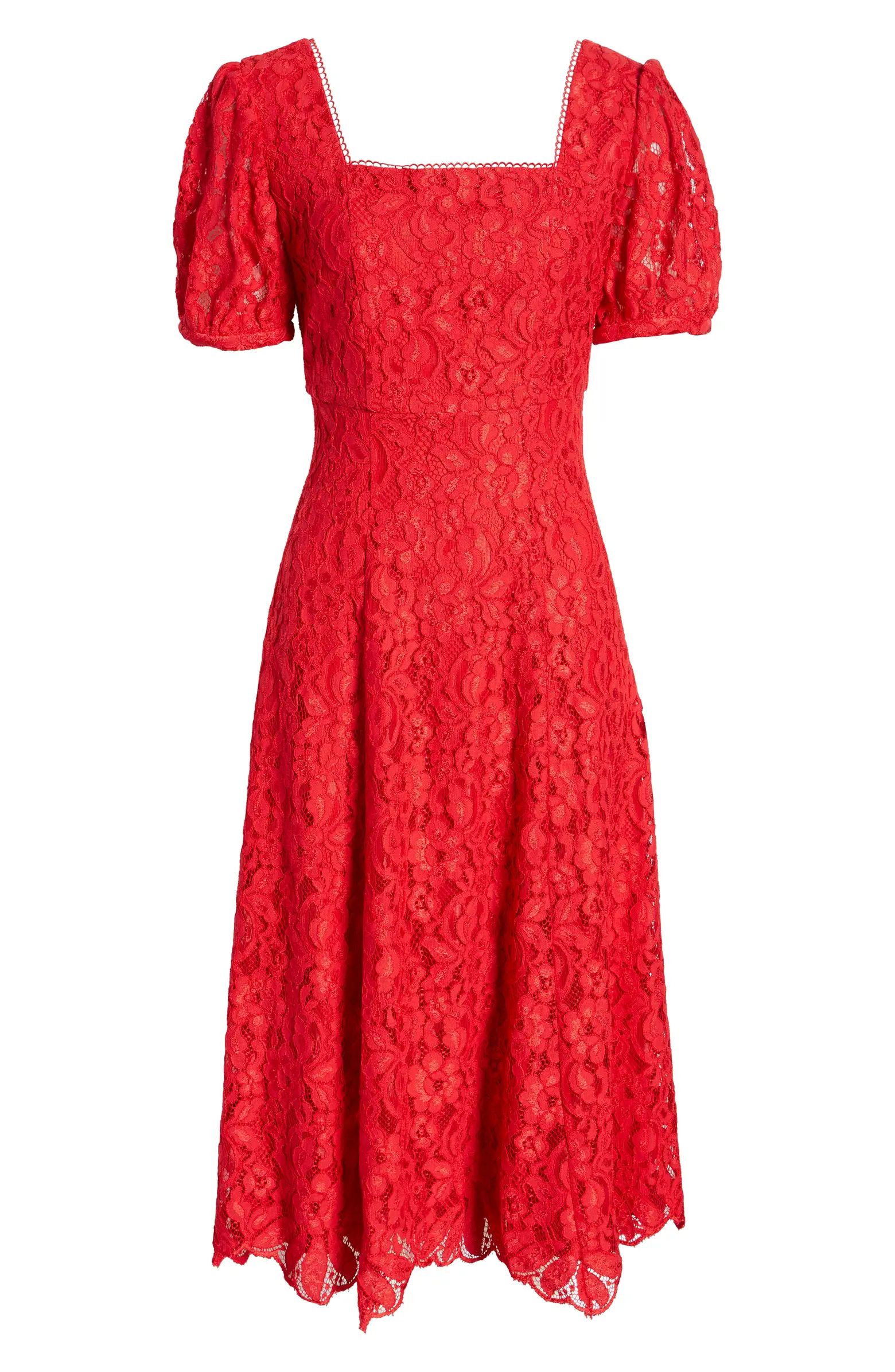Rachel Parcell Lace Fit & Flare Dress | Nordstrom | Nordstrom